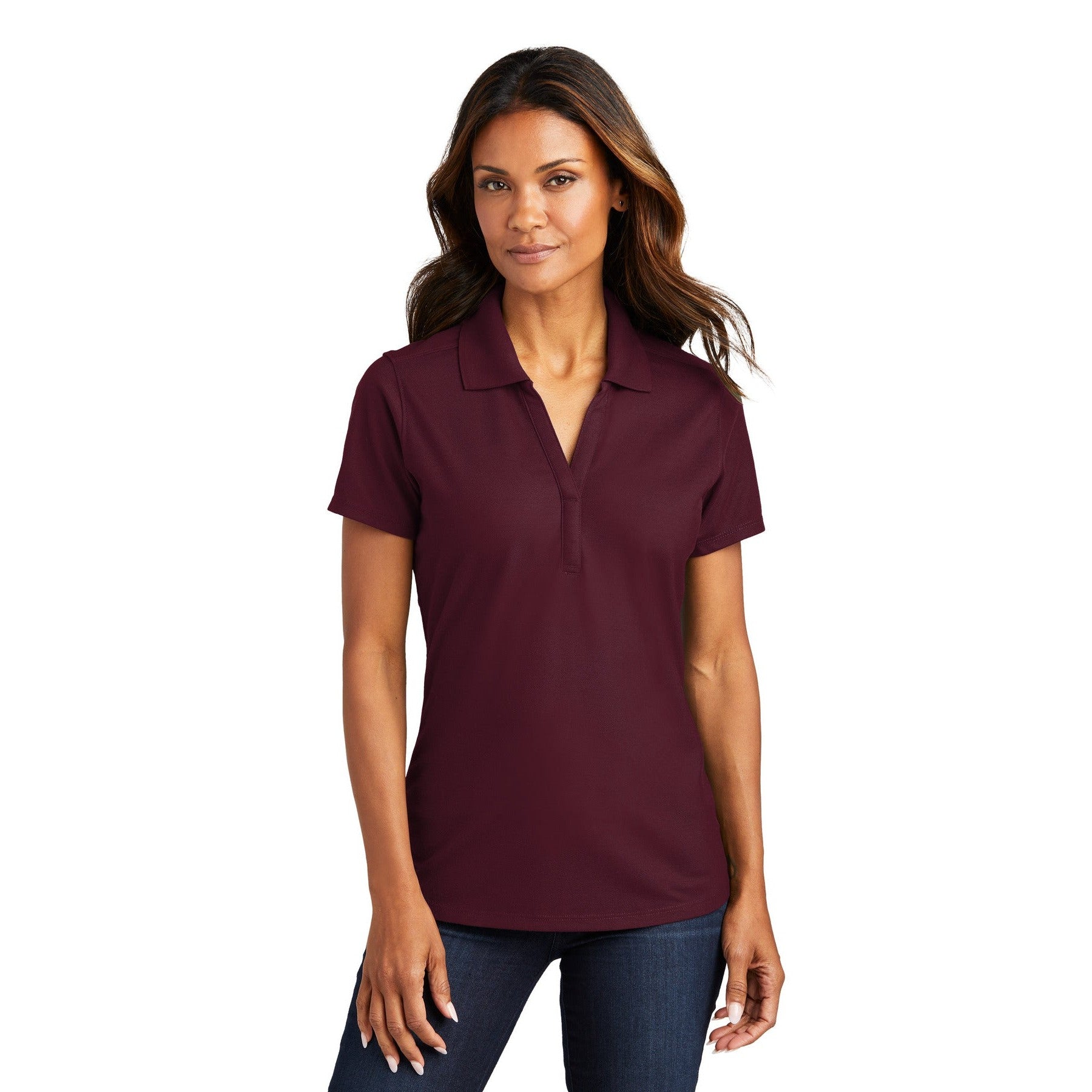 Port Authority-Port Authority ® Women's EZPerformance ™ Pique Polo. LK600-MedTech-7